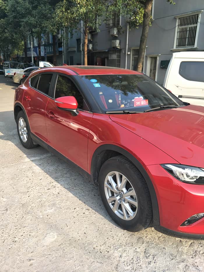 【图】去年九月提车cx4魂动红_马自达cx-4论坛_汽车之家论坛