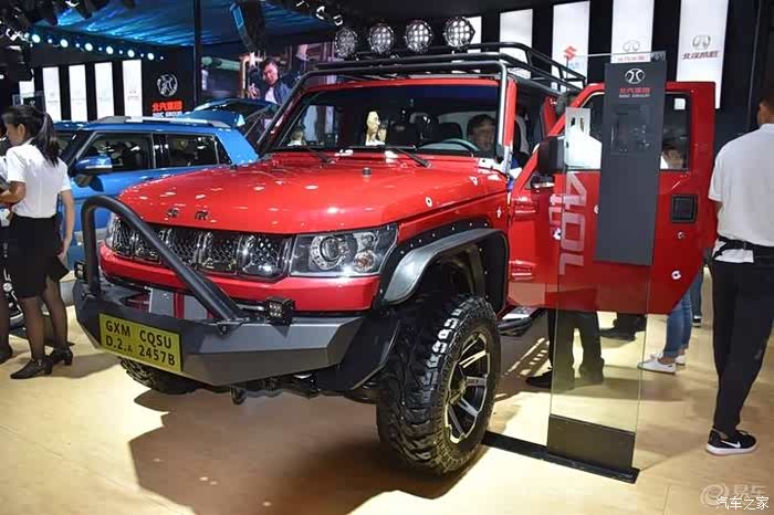 北汽bj40l战狼版正式发布 配大量专属改装