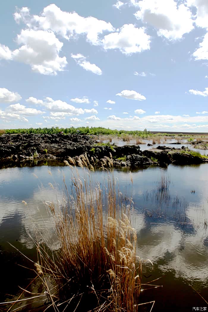 东北行之五五大连池火山堰塞湖
