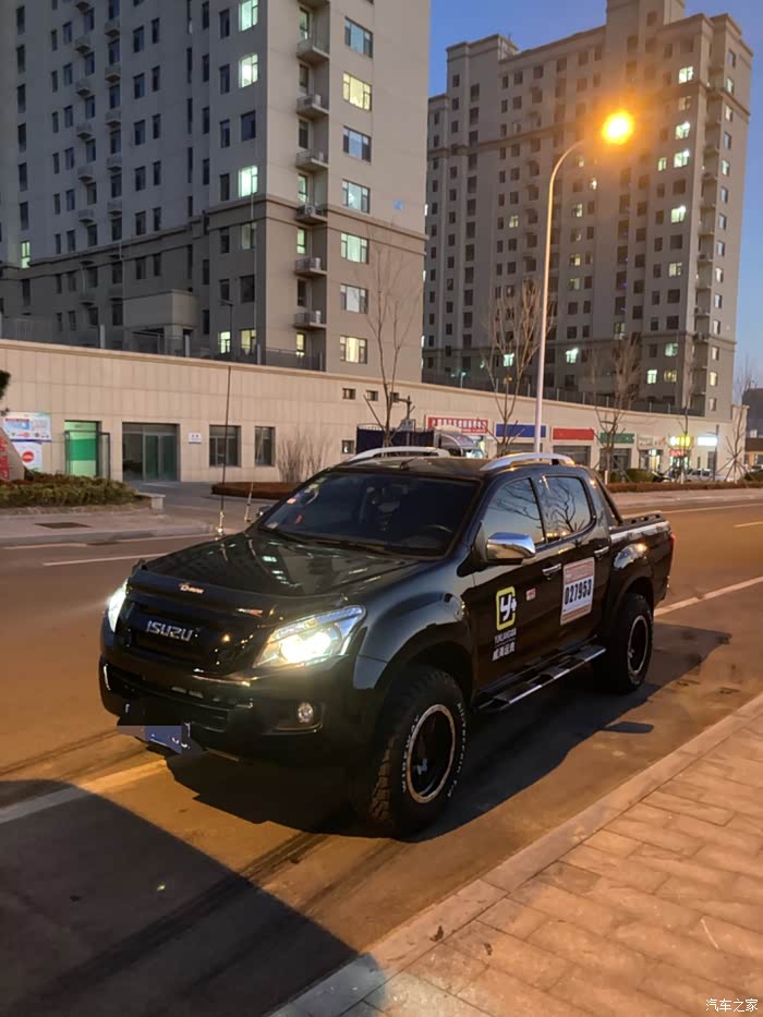 【图】d-max黑武士版 轮胎轮毂升级 车载电台_d-max论坛_汽车之家论坛