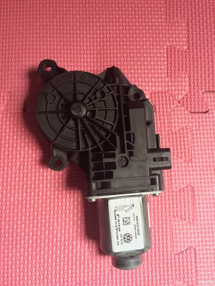 玻璃升降烧电机问题