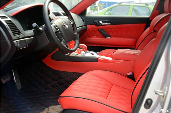 响应70周年,我的锐志也改个中国红内饰