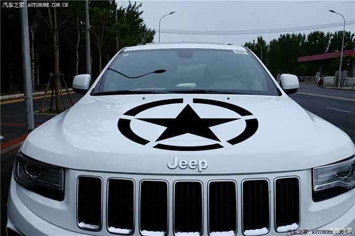 引擎盖车贴哪个更好看