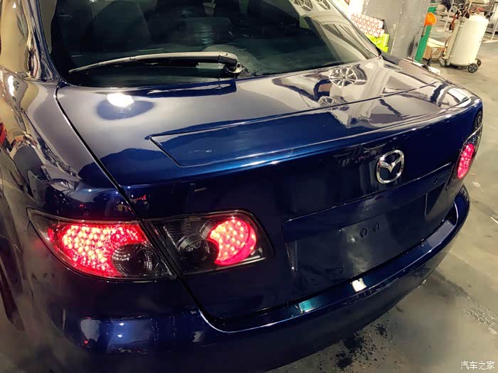 【图】马自达6 自动升降尾翼完成_马自达6论坛_汽车之家论坛