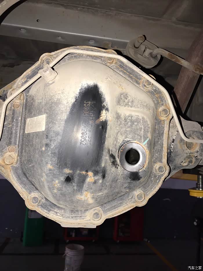 【图】后轴这样是什么情况?_菱智论坛_汽车之家论坛