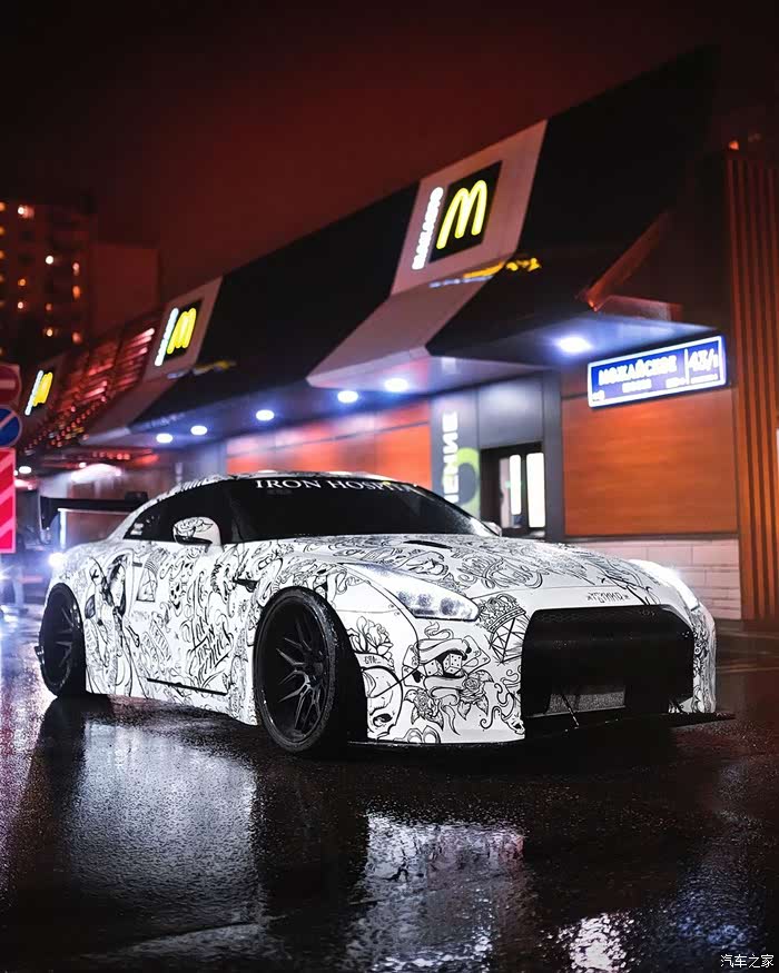 libertywalk宽体的gtr真的是帅到了