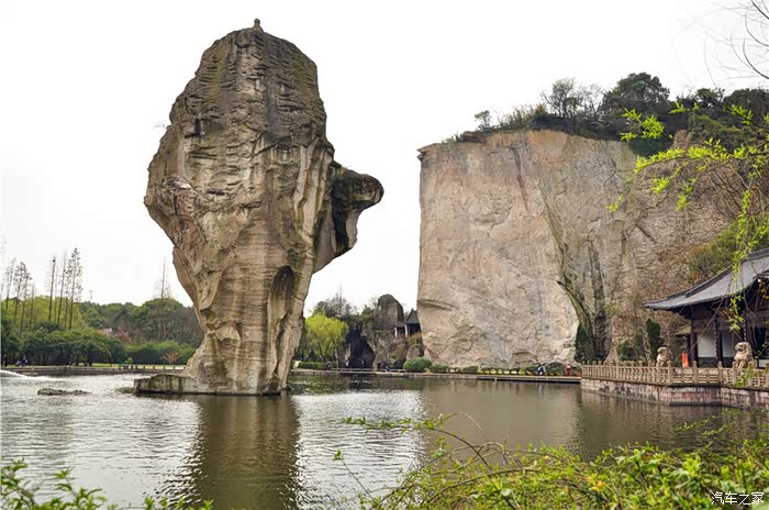 百善隋唐游鲁镇柯岩风景区震撼天下第一石绍兴游之四