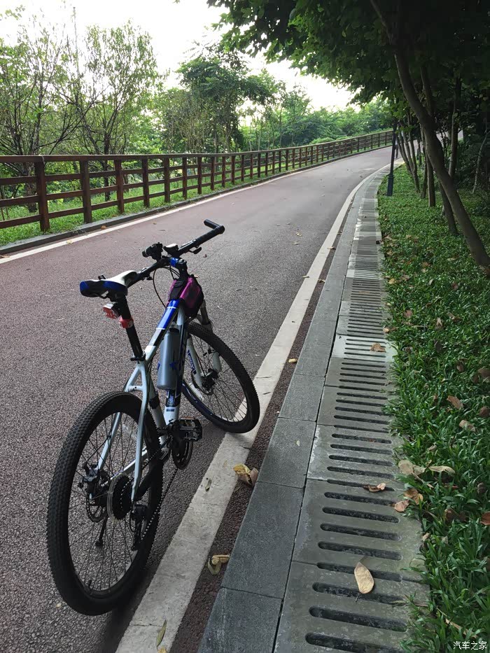 【图】单飞东莞旗峰公园_自行车论坛_汽车之家论坛