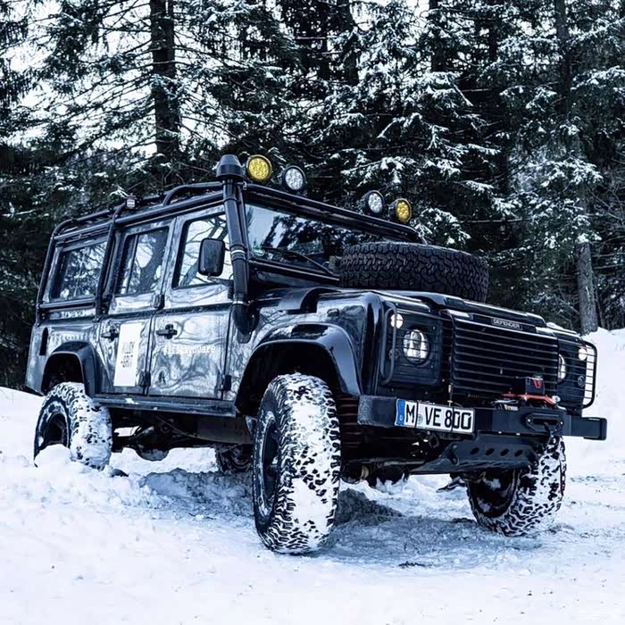 路虎卫士越野改装,霸气疯狂