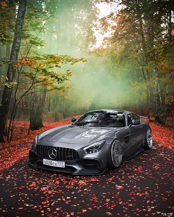 霸气黑武士一枚,爱了._奔驰amg论坛_汽车之家论坛