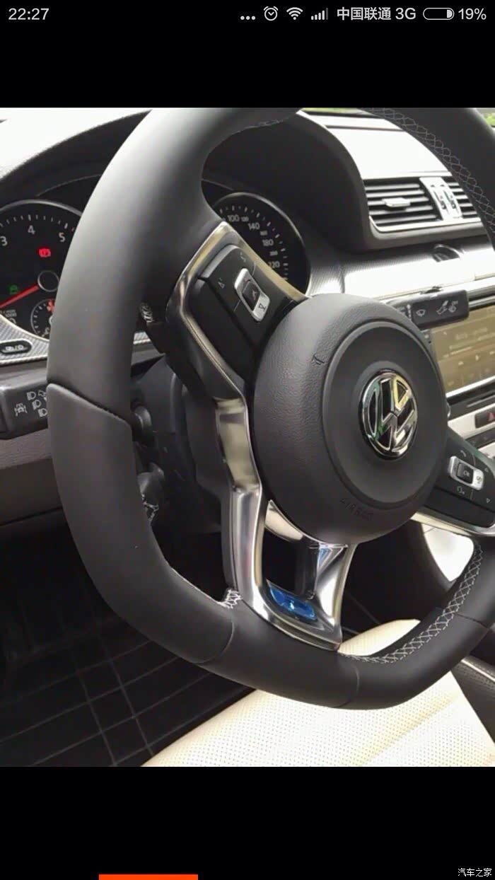 谁换过这个新款高尔夫_r 和尚酷_r 的方向盘?
