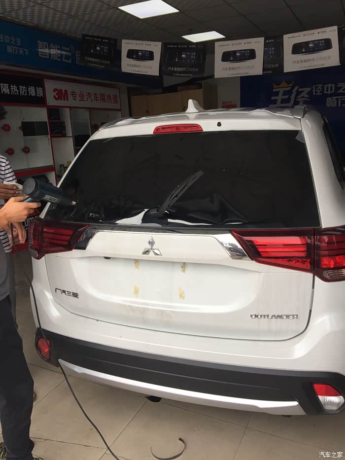 欧蓝德提车后轻度改装第一弹,以及用车一月感受!