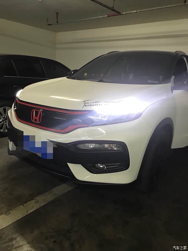 橙色xrv贴黑顶膜漂亮