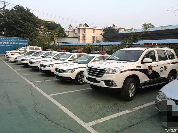 哈弗h9警车v587