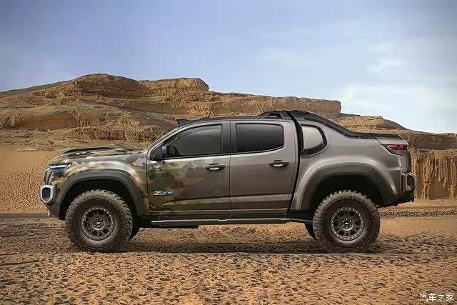 杀人于无声的美军战术皮卡雪佛兰科罗拉多zh2