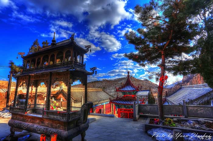 敢发就敢送驭银马锦州路上幸游翠岩禅寺