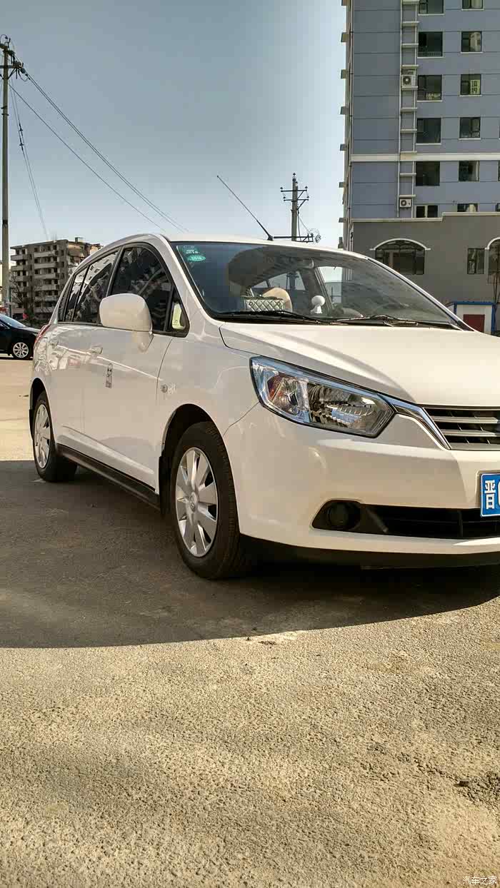 三年的小白原车原样无改动