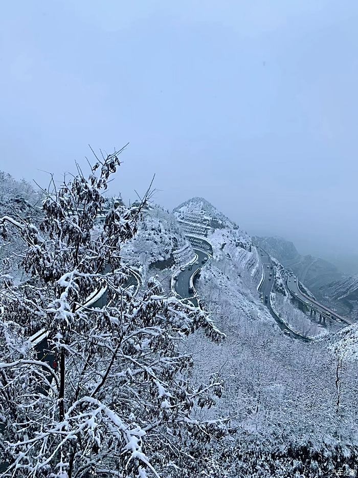 骊山雪景图片