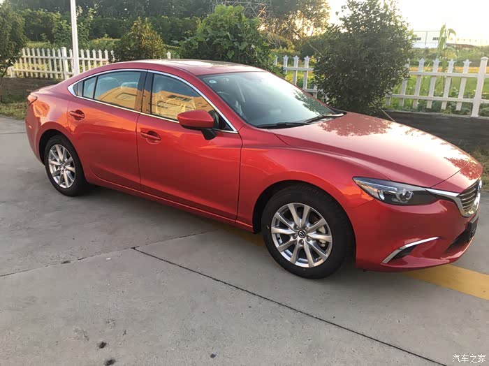 马自达2.0阿特兹豪华 提车作业贴