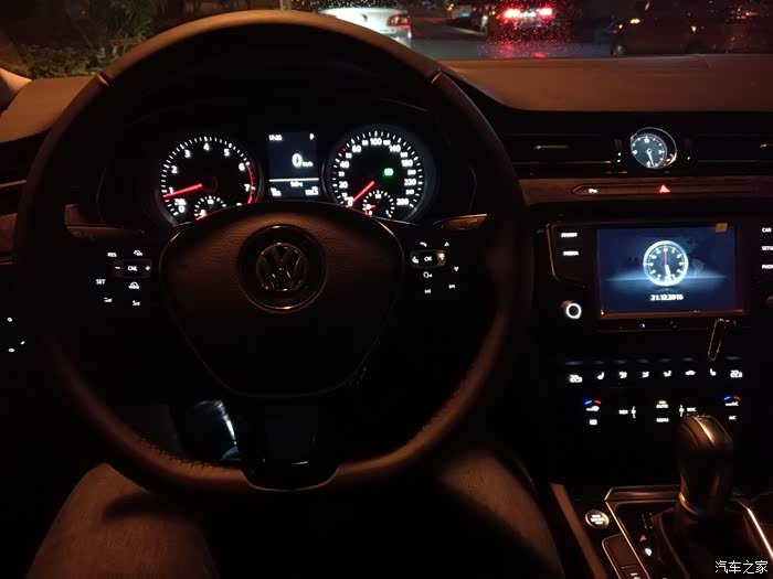 提车一周来报到开迈腾试着做老司机2017款凯撒金18t豪华