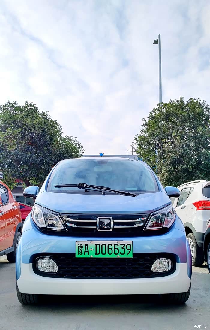 【图】新能源车牌上牌完毕_众泰e200论坛_汽车之家论坛