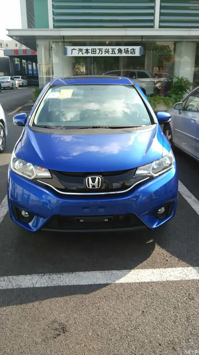 988蓝色提车话说等了好久