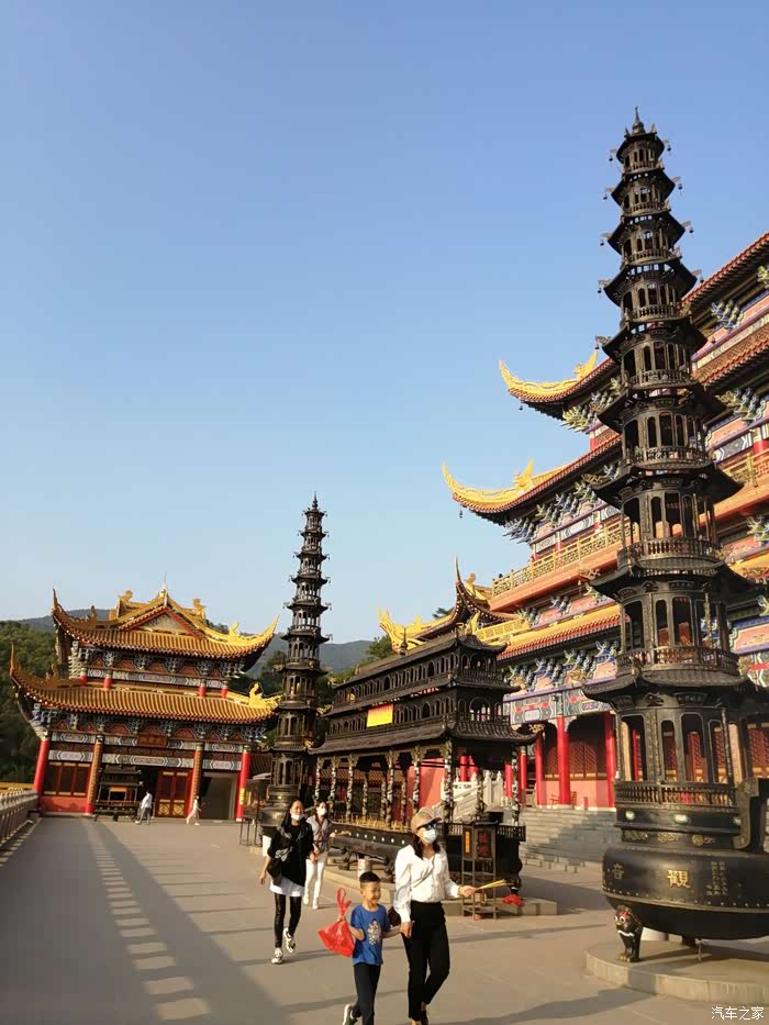 认证车主年终福利游大岭山观音寺