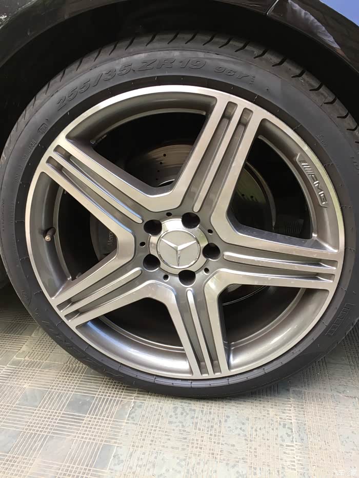 【图】升级了cls63-amg原厂轮毂_奔驰cls论坛_汽车之家论坛