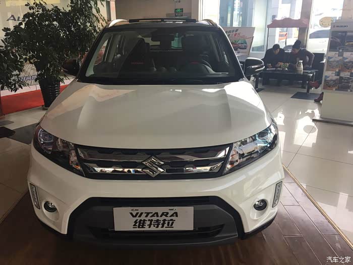 新手新车珍珠白色铃木维特拉自动两驱提车作业