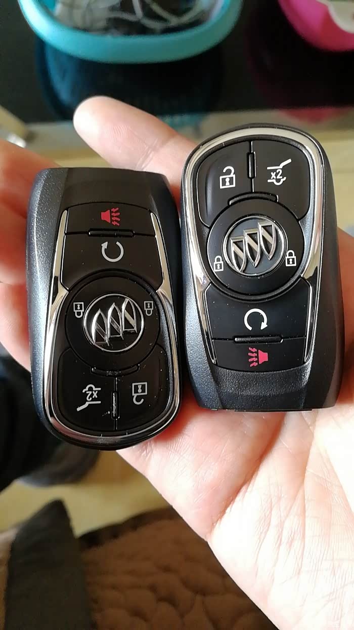 昂科威美版五键钥匙