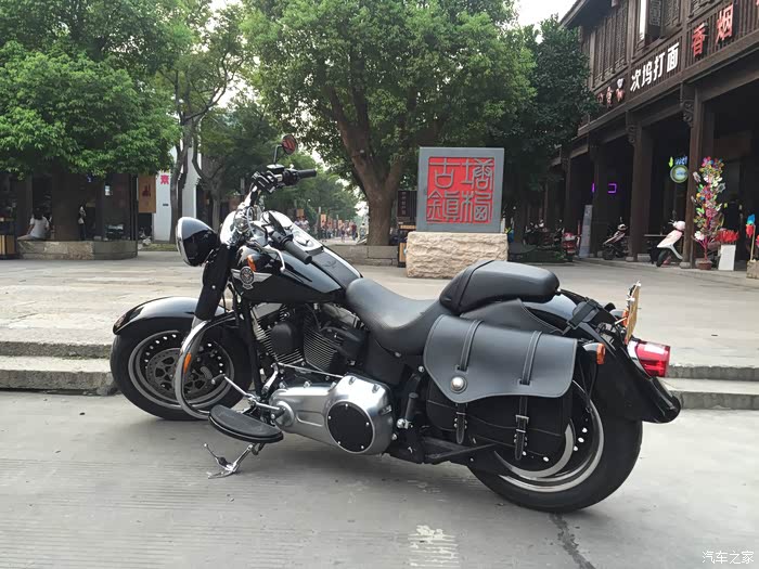 【图】尊重合法上路,喜提哈雷小胖墩_摩托车论坛_汽车之家论坛