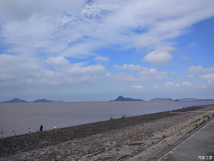 台州trt耀5扬威车友会温岭市东海塘