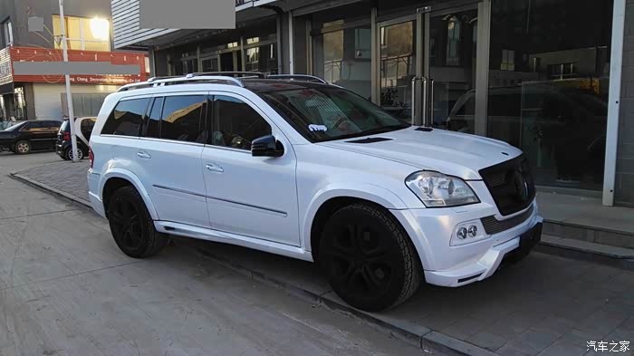 实拍改装后奔驰gl450