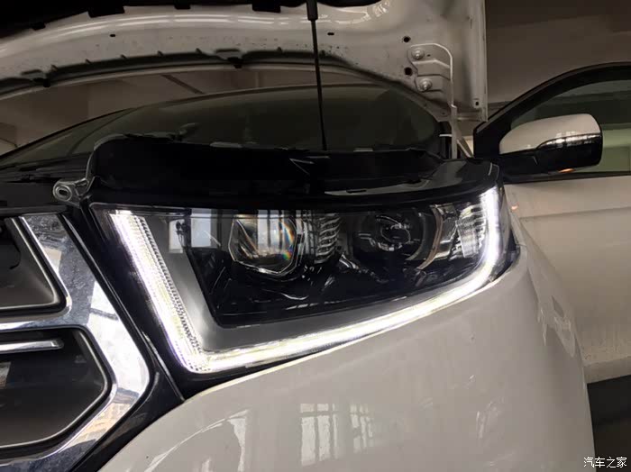 锐界大灯换芯告别小黄灯变身白富美led