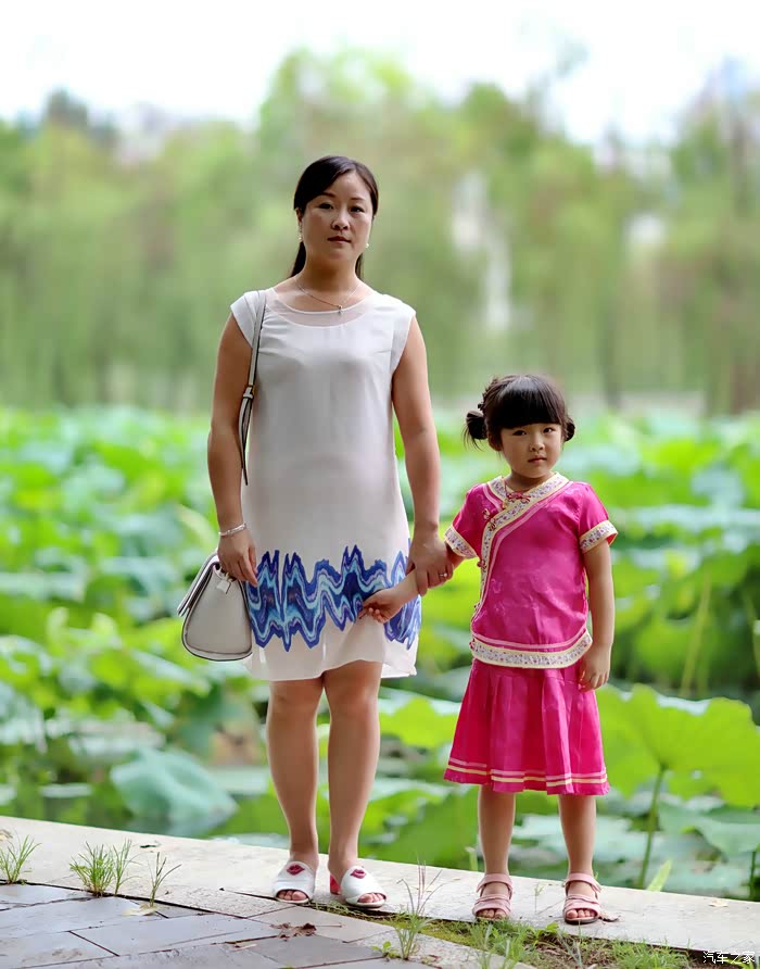 抓着妻儿当模特【公园练拍记】