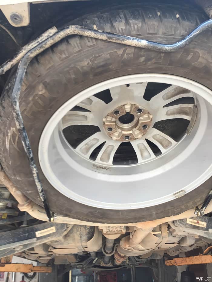 科帕奇改装全尺寸备胎,并向版主申请认证.