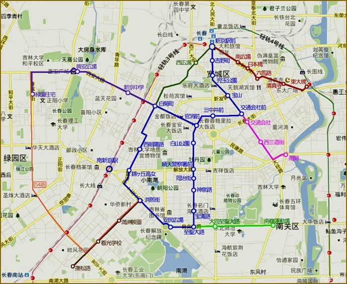 长春有轨电车老照片1980年代