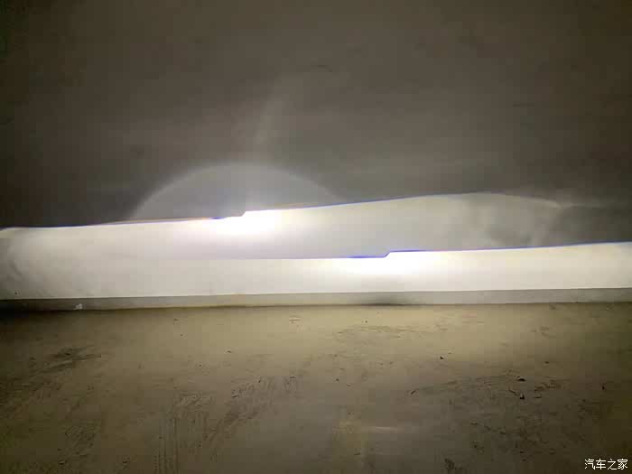 帝豪顶配led大灯切线问题求助
