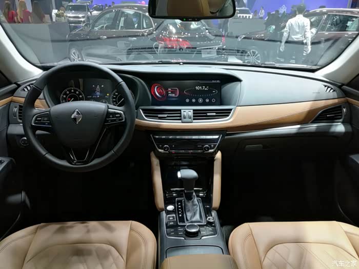 分享一下,宝沃bx7的内饰还不错