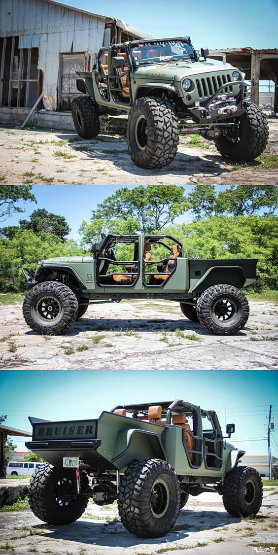 发一些国外改装牧马人