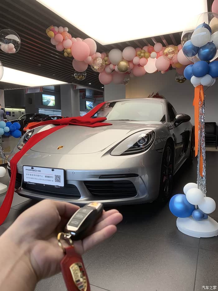 【图】718t提车 深圳718t车友群_保时捷718论坛_汽车之家论坛