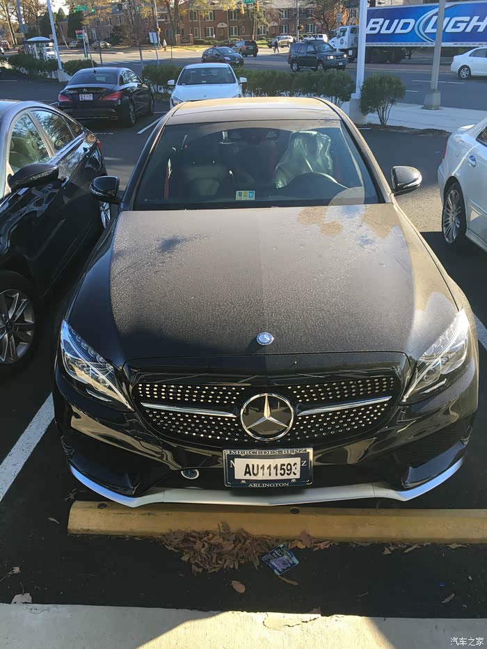 【图】今天刚提的c450_奔驰c级论坛_汽车之家论坛