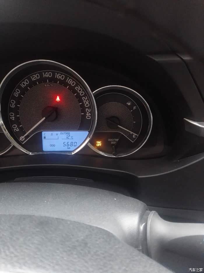 卡罗拉1.2t5000公里出现故障提示