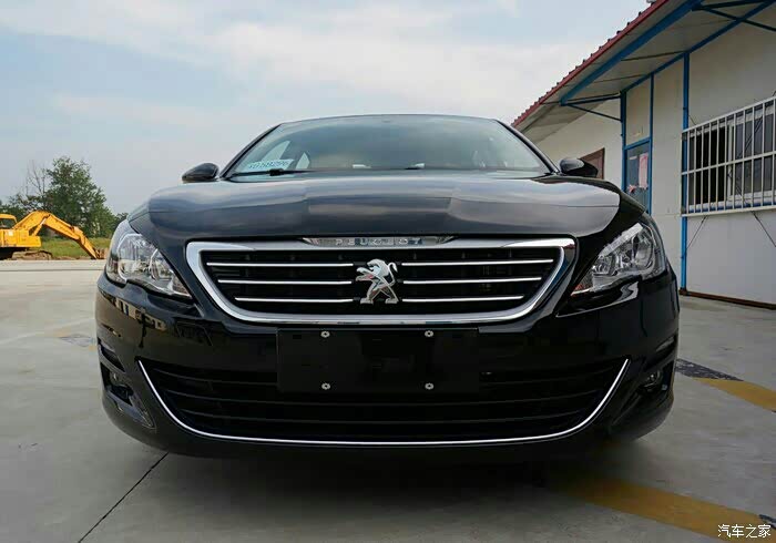 全新标致408黑色好看吗?