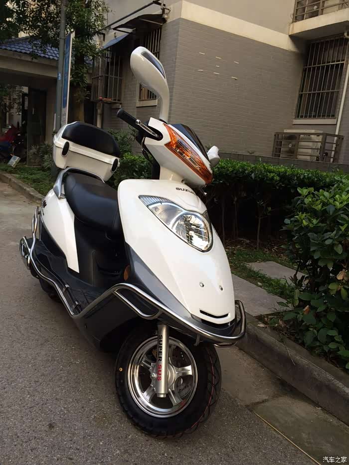 风采不减当年,一起走过10个年头的豪爵铃木福星