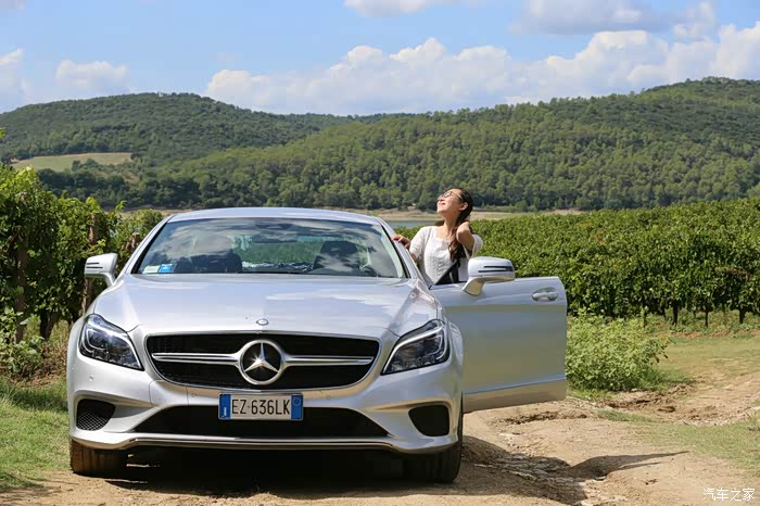 纯粹享乐海外cls250d畅游意式风情