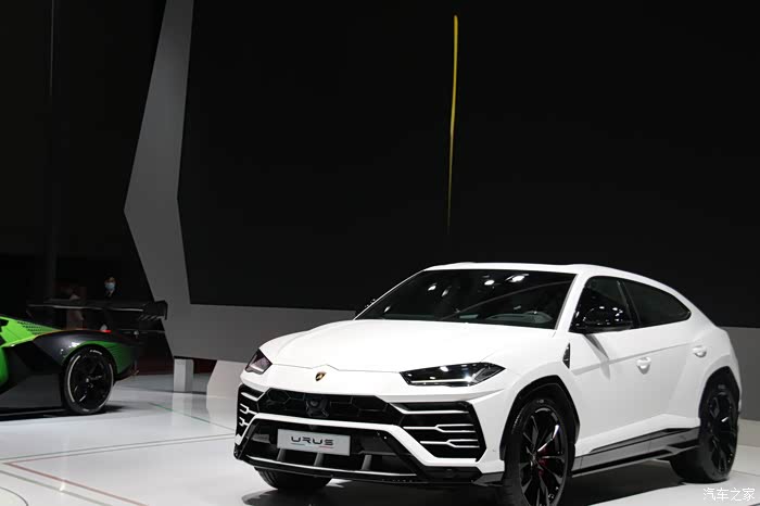【2021上海车展】实拍兰博基尼跑车