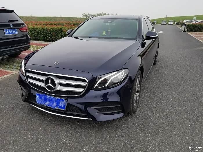 【图】e300l时尚型 钙石蓝 1000公里作业_奔驰e级论坛_汽车之家论坛