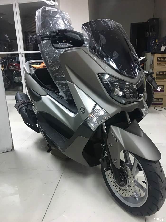yamaha nmax 我来报道了磨砂灰