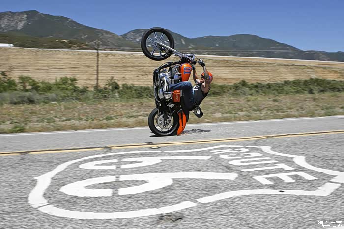 发一组哈雷翘头的图片